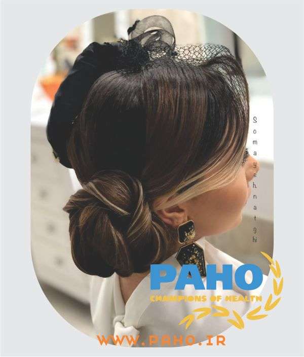 آموزش شینیون مو در اصفهان