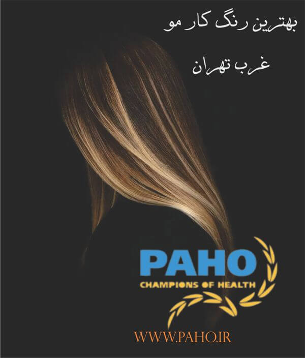 بهترین رنگ کار مو غرب تهران