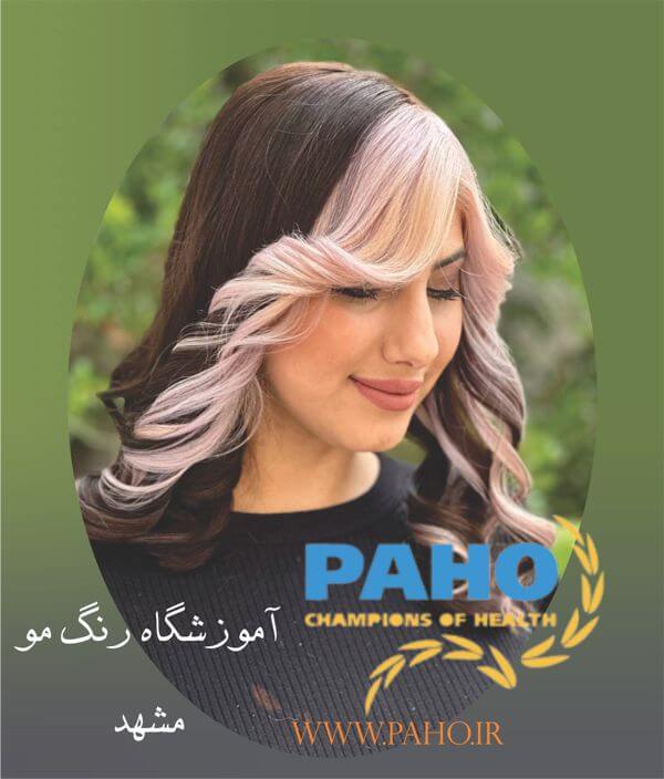 آموزشگاه رنگ و لایت مو در مشهد