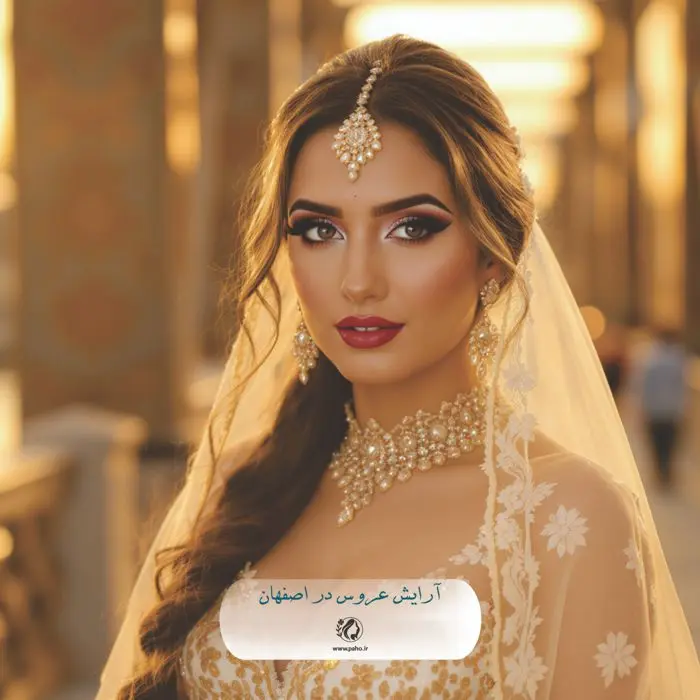 آرایش عروس در اصفهان