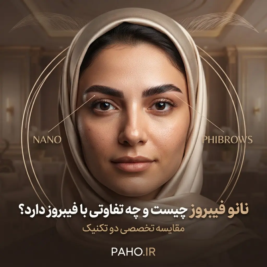 نانو فیبروز ابرو چیست؟ مقایسه با نانو لیفت بروز