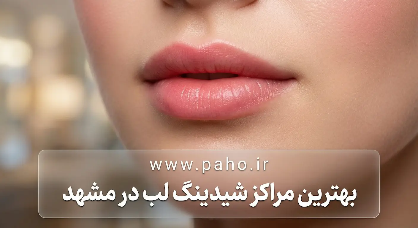 شیدینگ لب طبیعی در مشهد
