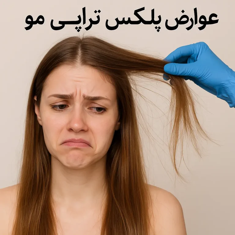 عوارض پلکس ‌تراپی مو
