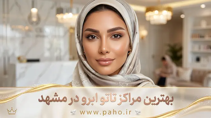 تاتو ابرو در مشهد: لیست بهترین مراکز تخصصی + قیمت و نمونهکار (آپدیت ۱۴۰۵)