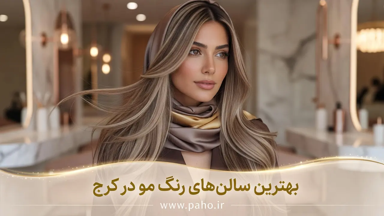 بهترین مراکز رنگ و لایت مو در کرج؛ از گوهردشت تا عظیمیه و مهرشهر! (آپدیت ۱۴۰۵)