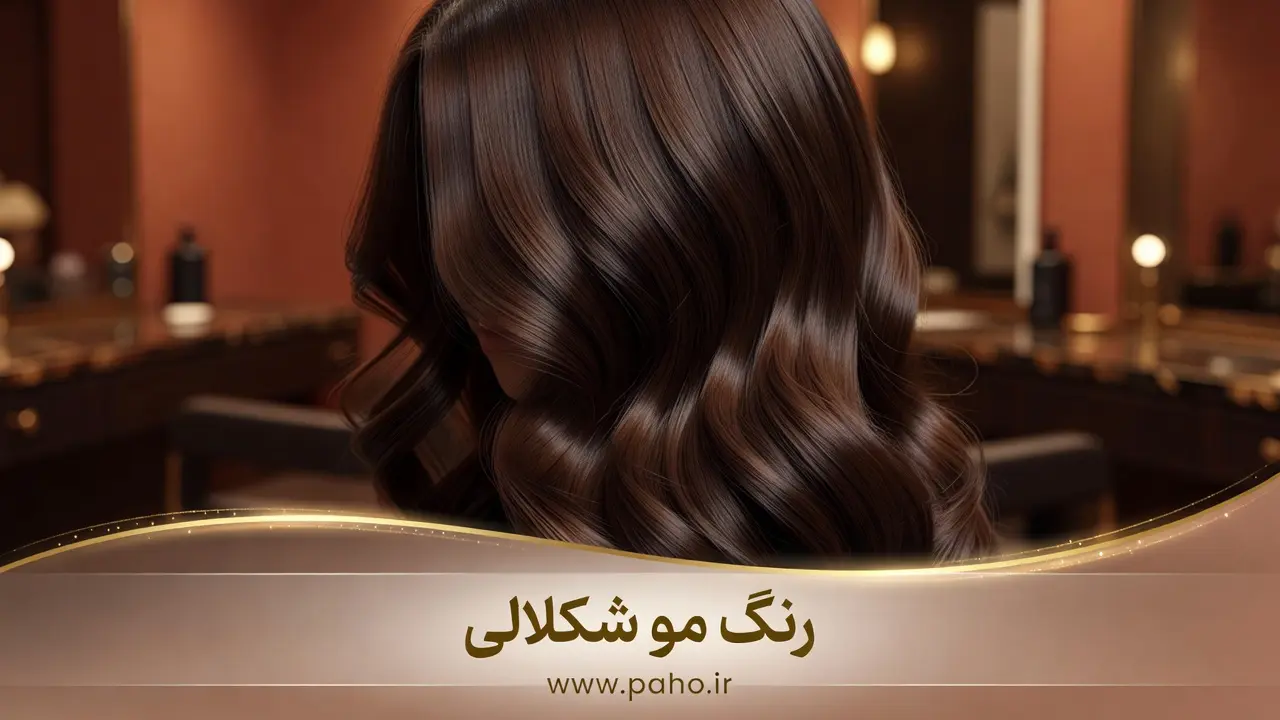 رنگ مو شکلاتی