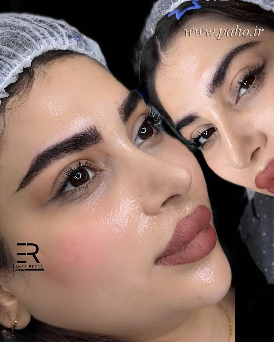 روتین مراقبت از پوست چرب بعد از آرایش دائم و تاتو ابرو